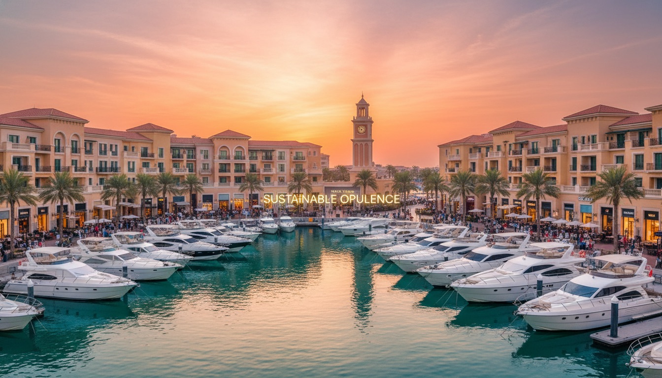 الحياة في المارينا: اللؤلؤة